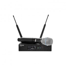 Shure QLXD24E/B87A P51 710 - 782 MHz Вокальная радиосистема с ручным передатчиком BETA87A