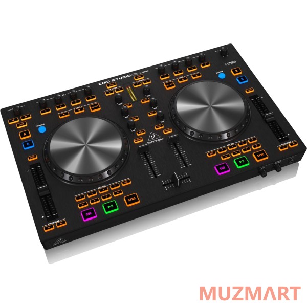 Behringer CMD STUDIO 4A-EU dJ-контроллер USB с 4-канальным аудио интерфейсом