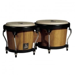 Latin Percussion LPA601-DW Aspire Wood Bongos Dark Wood/Chrome комплект бонго