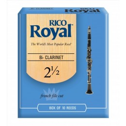 Rico RCB1025 Трости для кларнета Bb Royal №2,5 10 шт.