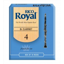 Rico RCB1040 Royal №4 Трости для кларнета Bb  10 шт.